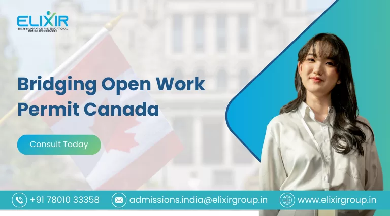 Bridging open work permit